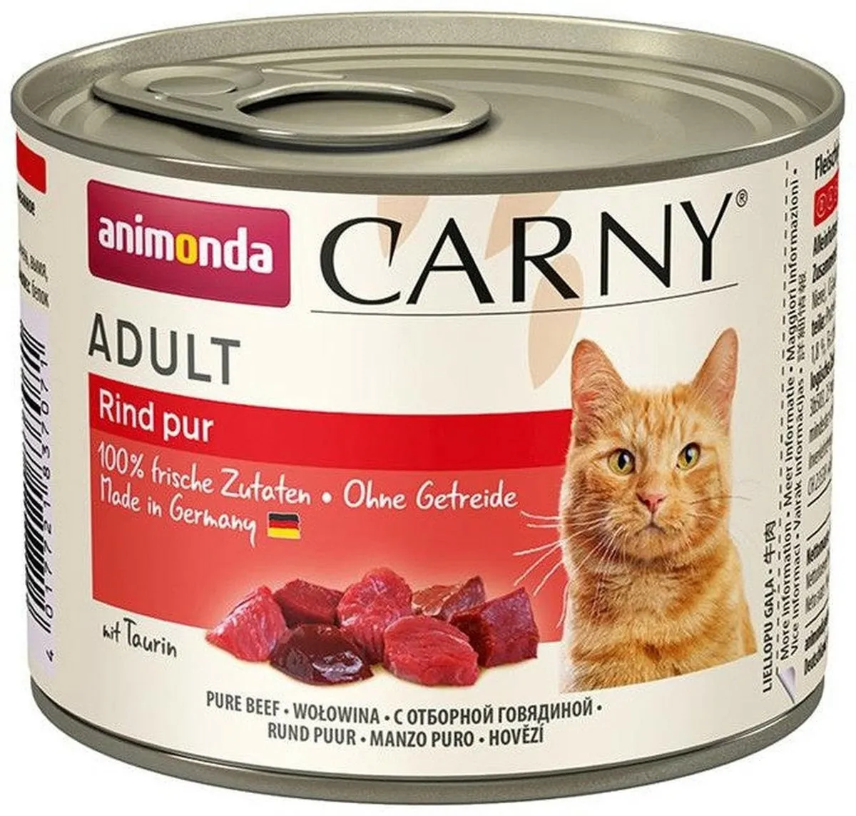 Animonda Adult Kalfsvlees Kattenvoer 200g - 6 Stuks