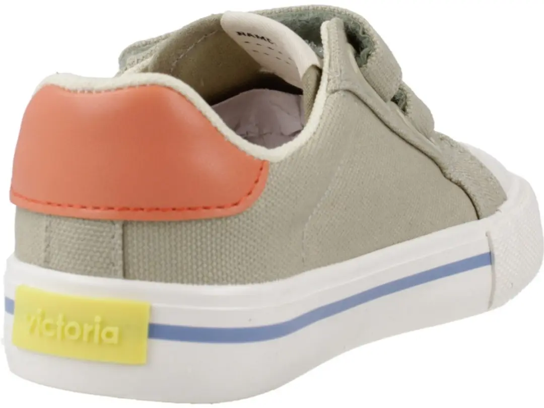 Victoria Tribu Tiras Lona Babytrainers - Groen - Maat 25 - afbeelding 5 van 5