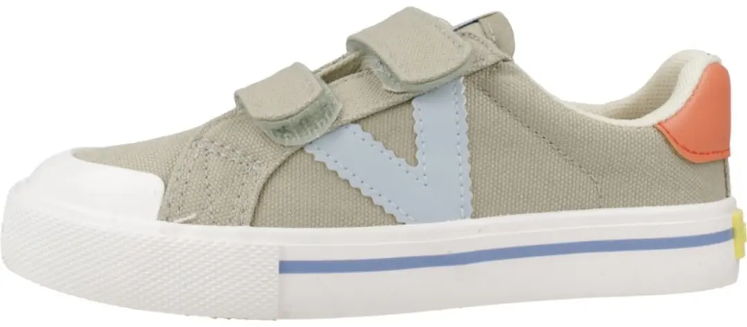 Victoria Tribu Tiras Lona Babytrainers - Groen - Maat 25 - afbeelding 2 van 5