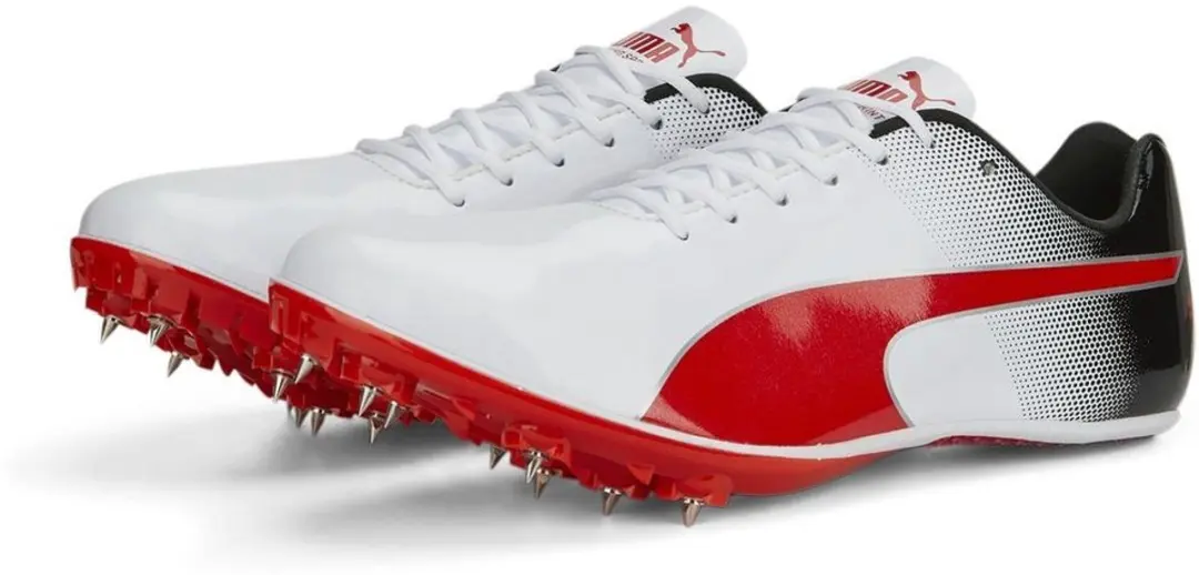 Puma Schuhe Low evoSPEED Sprint 14 377001 Puma White-Puma Black-Puma Red-40