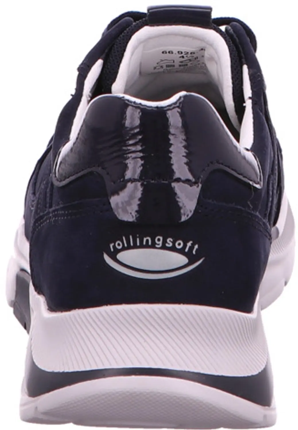 Gabor Dames Comfort veterschoenen blauw maat 38