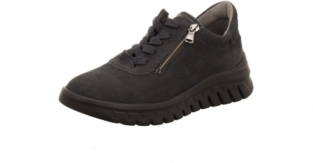Waldläufer Dames Lage sneakers blauw maat 37,5