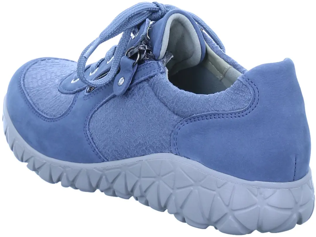 Waldläufer K-Ramona Dames Veterschoenen - Blauw - afbeelding 2 van 6
