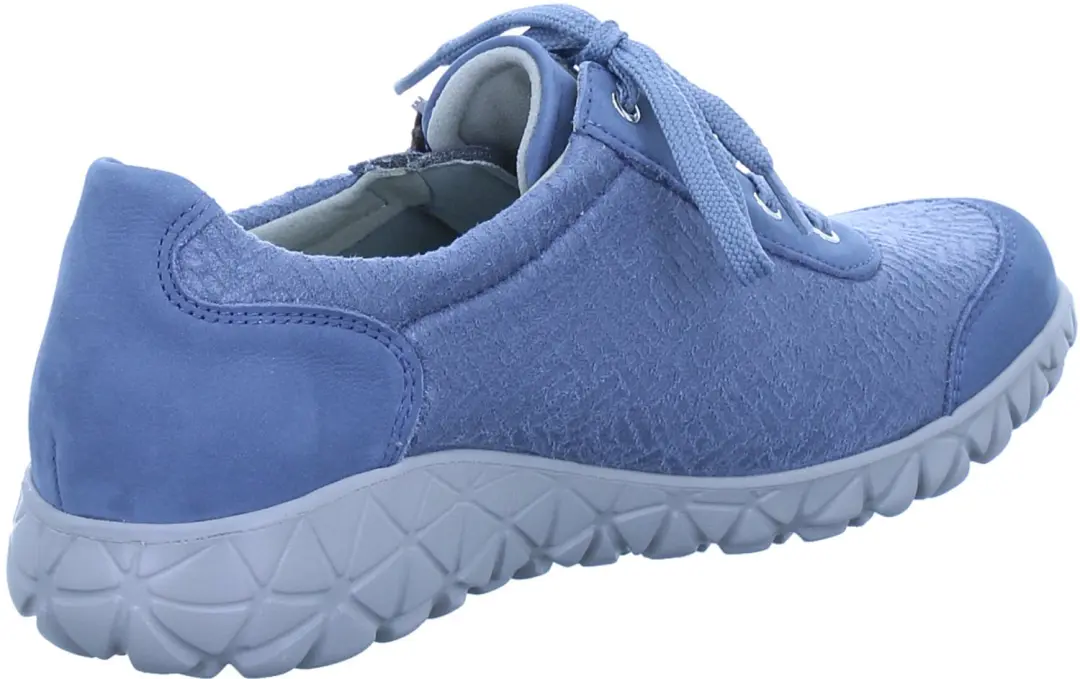 Waldläufer K-Ramona Dames Veterschoenen - Blauw - afbeelding 4 van 6