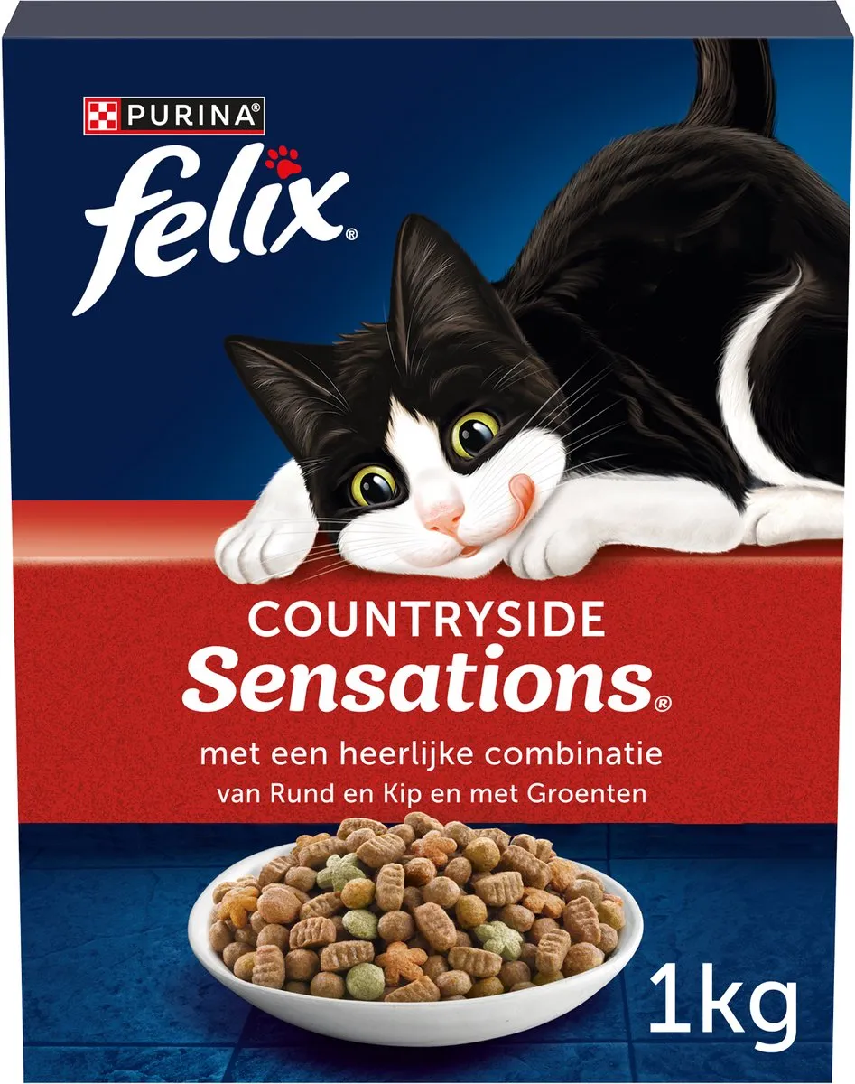 Felix Droogvoer Countryside Sensations Kat - 1 kg
