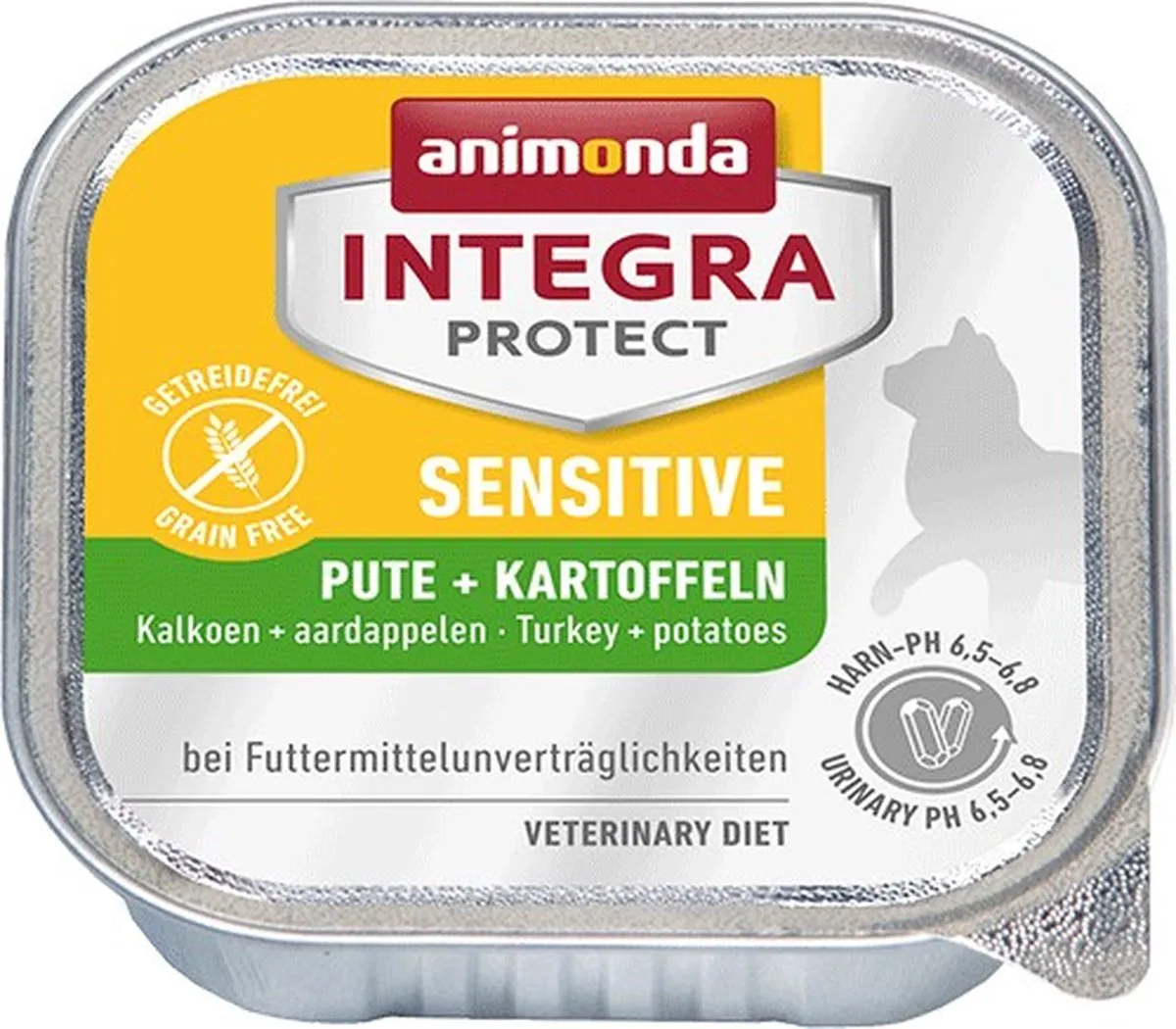 Animonda Integra Protect Cat Sensitive Kalkoen & Aardappel - 16x100g