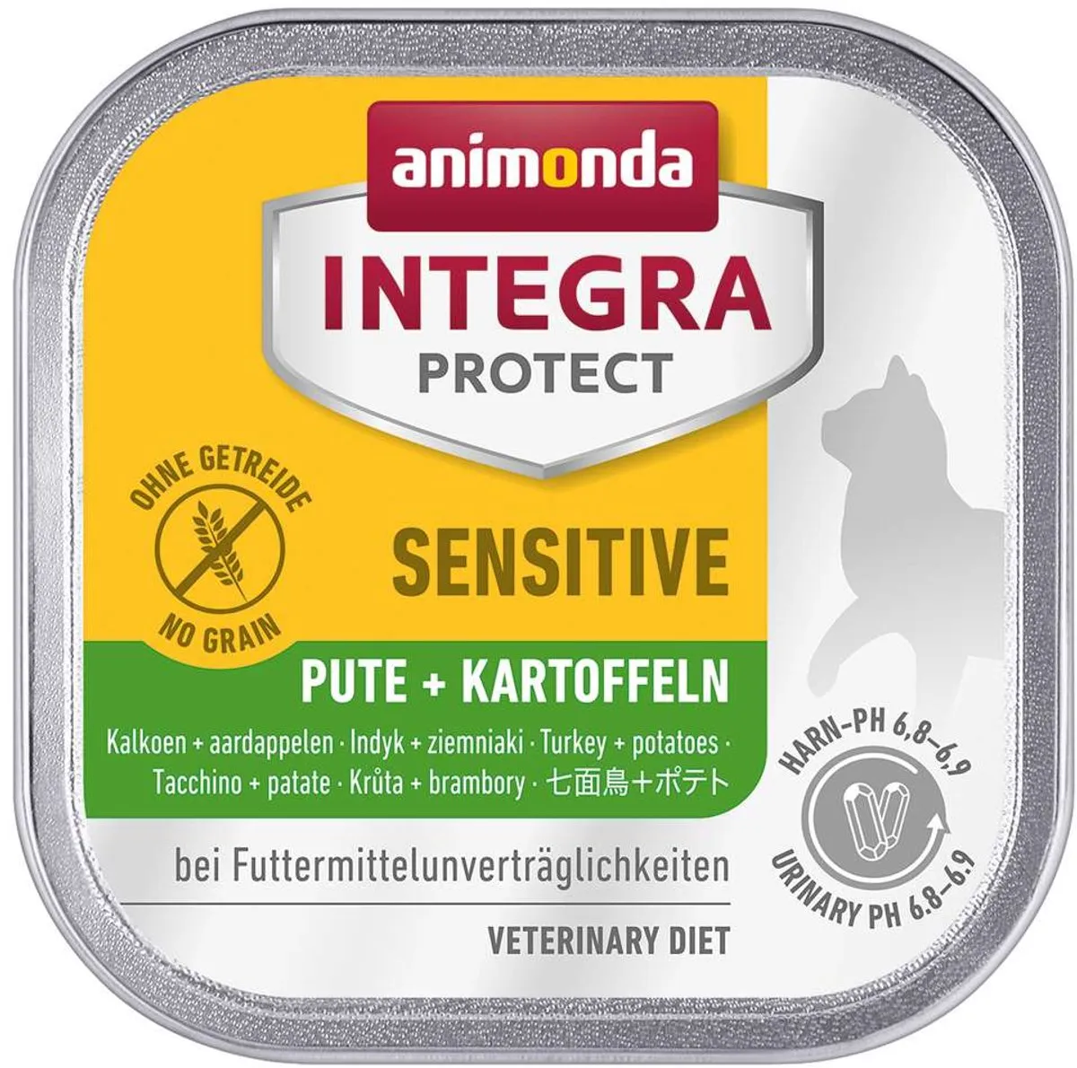 Animonda Integra Protect Cat Sensitive Kalkoen & Aardappel - 16x100g