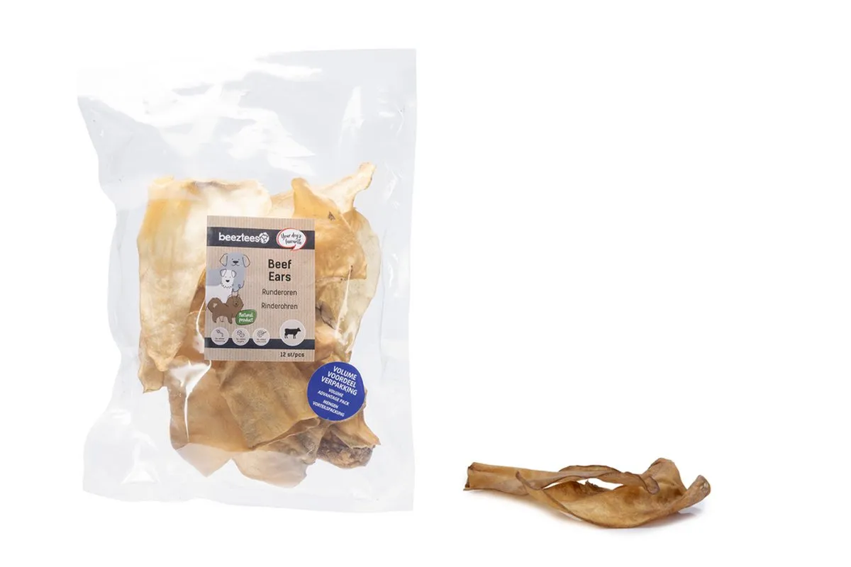 Beeztees Runderoren Hondensnacks