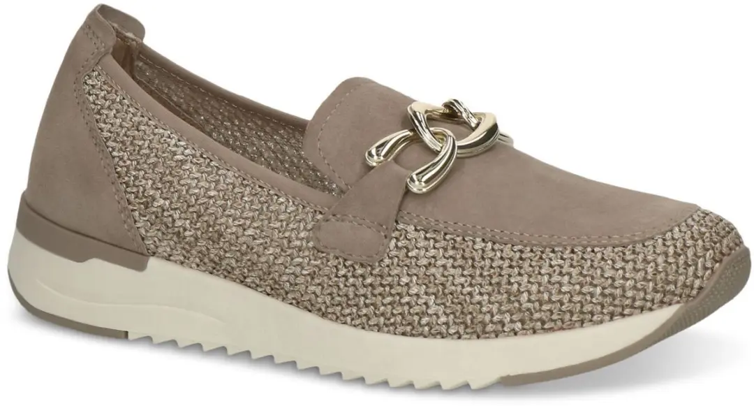 Caprice Instappers Suede Dames - Beige - afbeelding 6 van 6