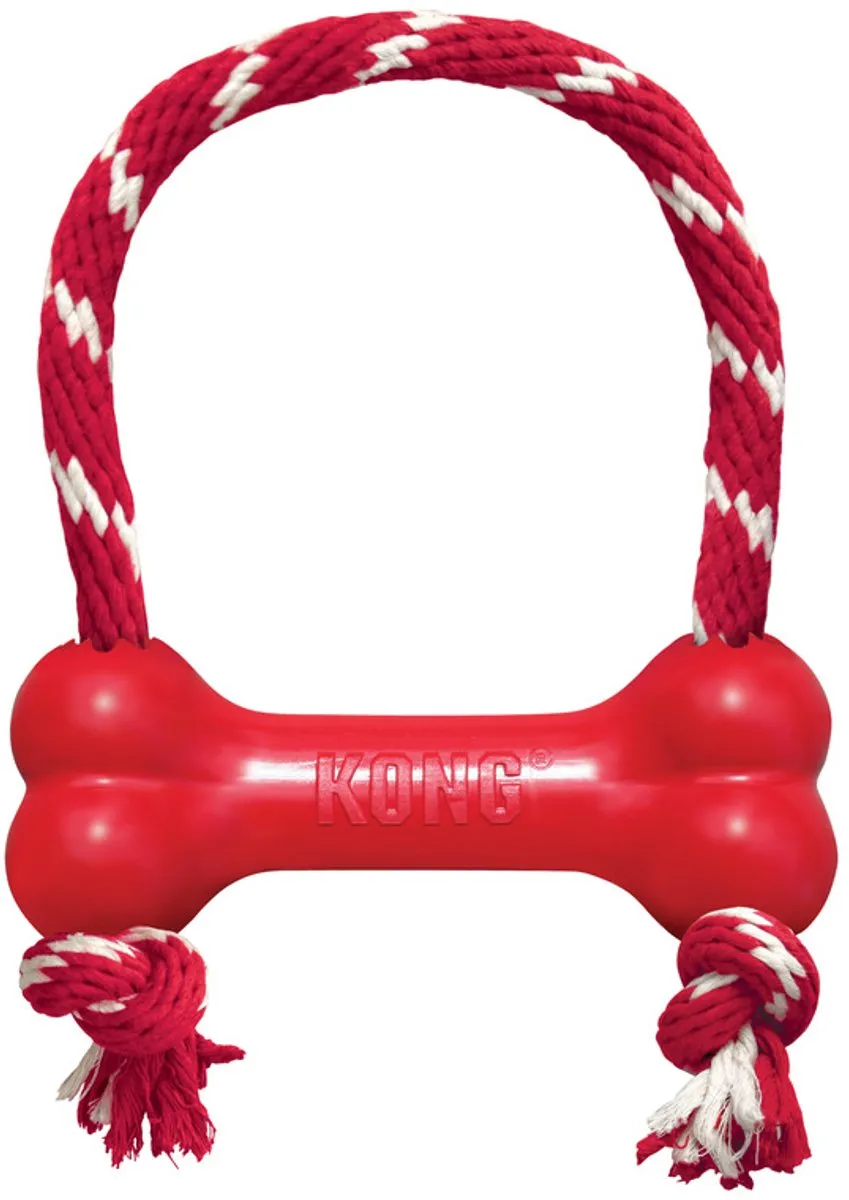 KONG Goodie Bone met Touw 7-16 kg