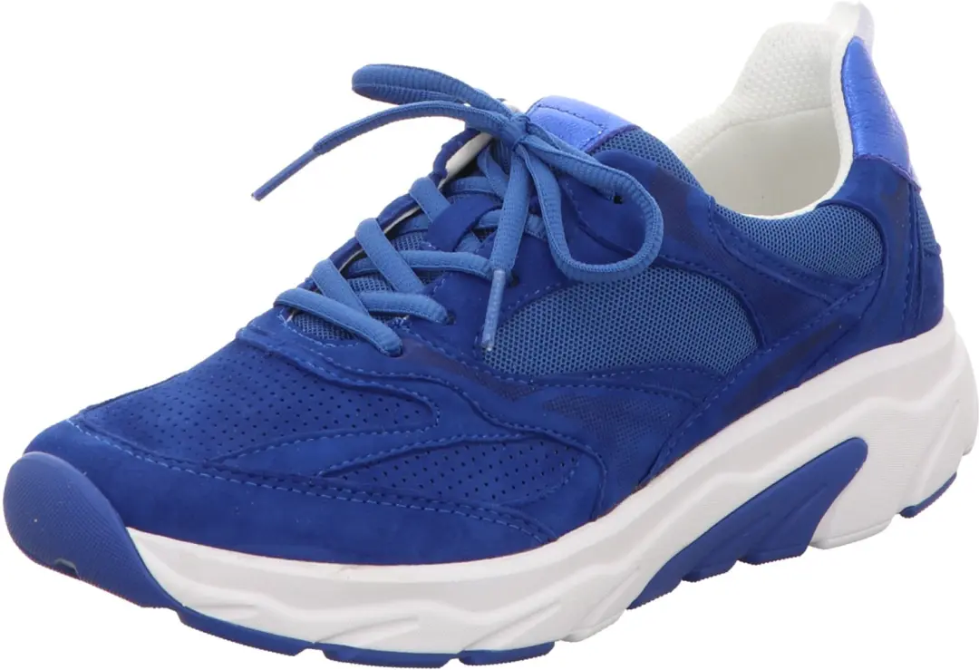 Gabor Dames Lage sneakers blauw maat 41