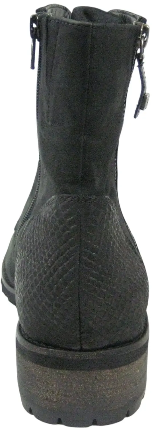 Helioform Dames Veterboot Extra Breed - Zwart - 38.5 - afbeelding 5 van 6