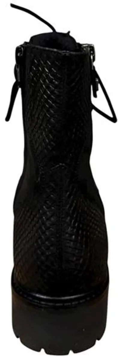 Helioform Dames Veterboot Extra Breed - Zwart - 38.5 - afbeelding 2 van 6