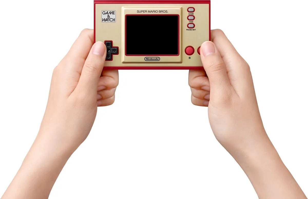 Nintendo Game & Watch Super Mario Bros - Goud/Bruin - afbeelding 6 van 6