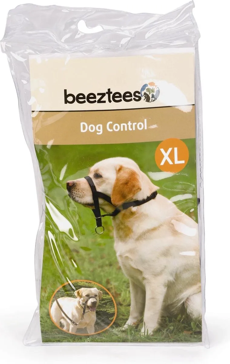 Beeztees Halsband Hond XL - Zwart - afbeelding 3 van 3
