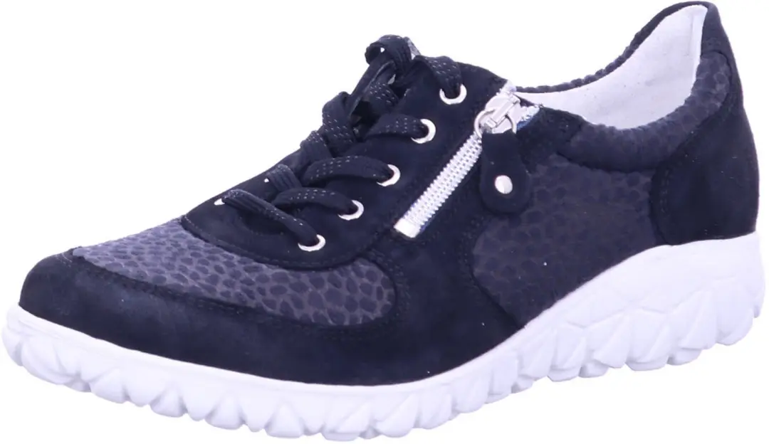 Waldläufer Dames Lage sneakers blauw maat 36,5