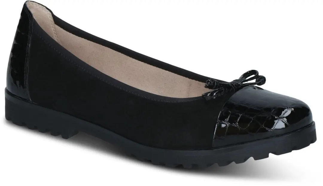 Caprice Dames Ballerina 9-22150-45 073 G-breedte Maat: 37 EU