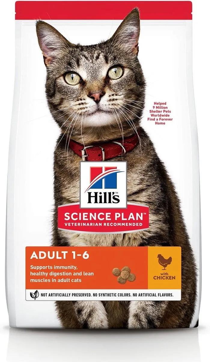 Hill's Feline Adult Kip Kattenvoer 3kg
