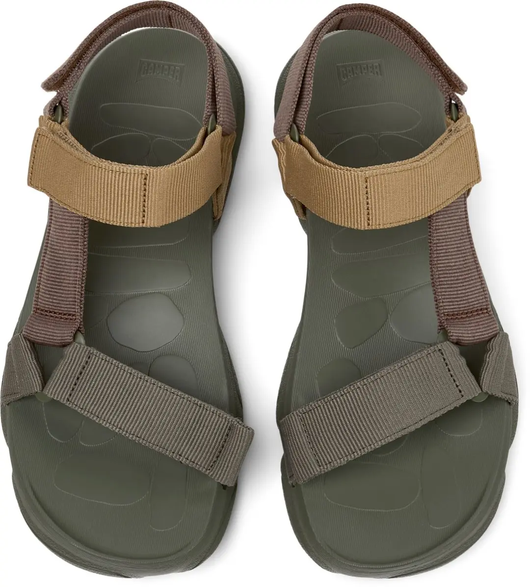 Camper Karst Sandalen - Bruin Groen - 44 - afbeelding 2 van 5