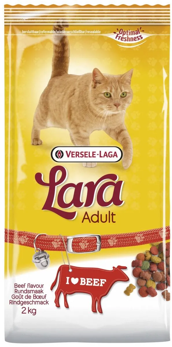 Versele-Laga Lara Adult Rund Kattenvoer 2kg