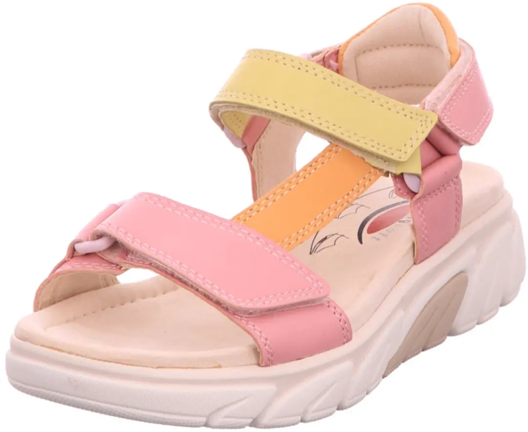 Gabor Damen Sandalette Rolling Soft in pink
