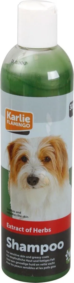 Flamingo Hondenshampoo Kruiden - Groen