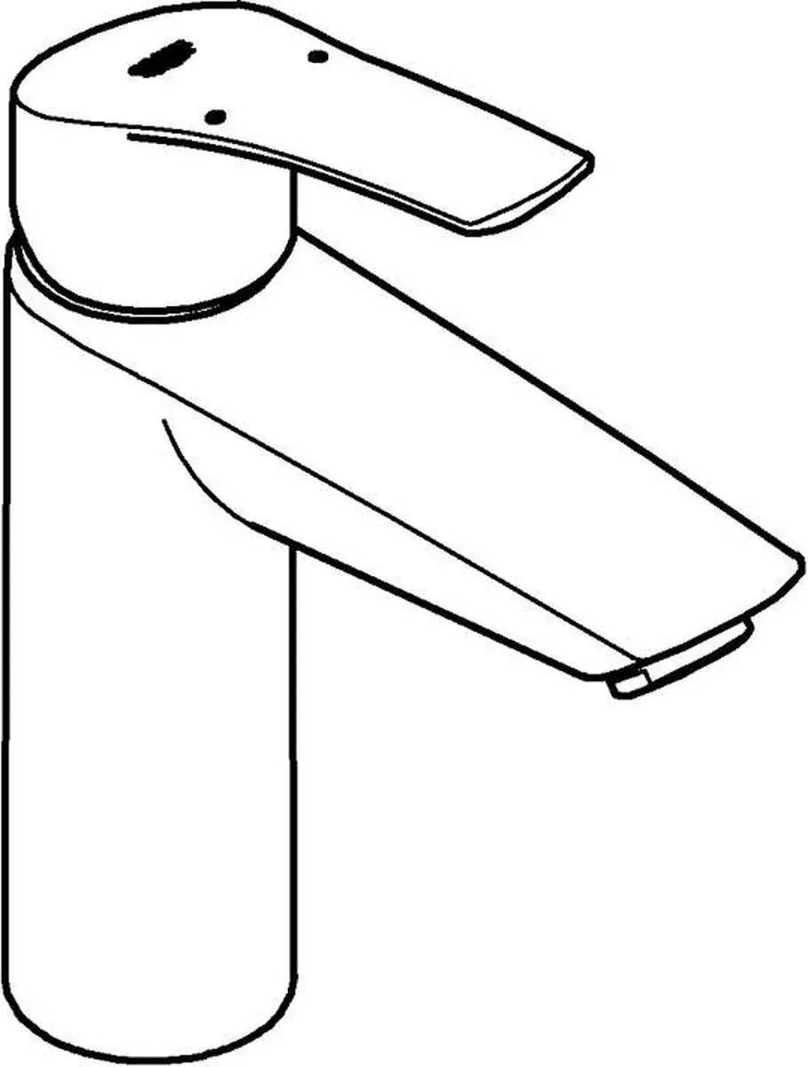 GROHE Eurosmart 23989003 Wastafelmengkraan - Chroom - afbeelding 3 van 6