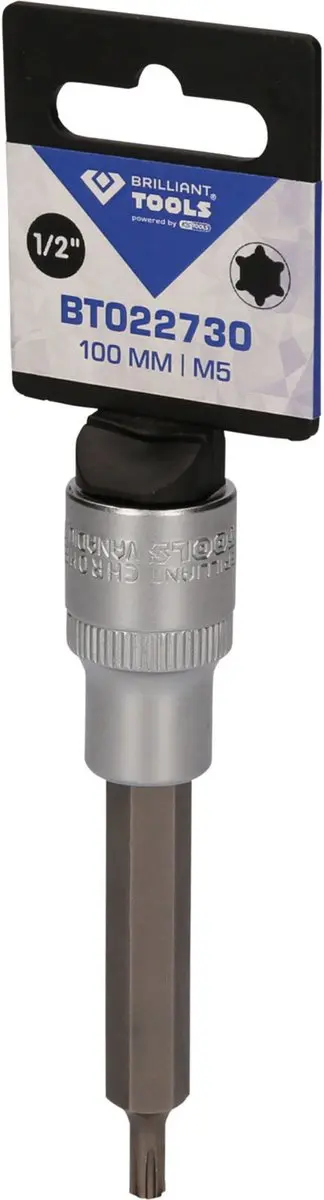 Brilliant Tools BT022730 Dopsleutel - 1/2" - 100 mm - M5 - afbeelding 4 van 4