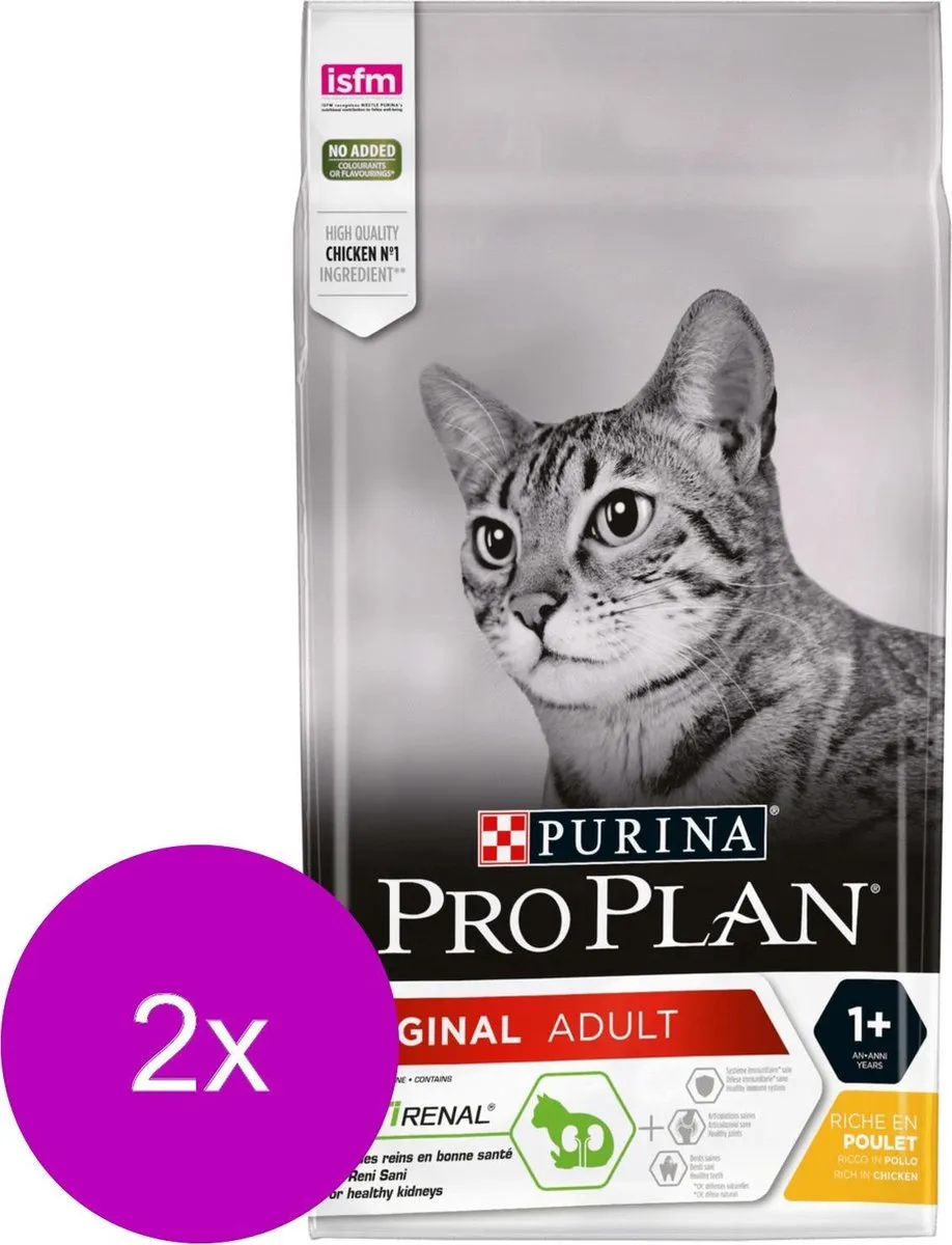 Pro Plan Cat Original Adult Kip - 2x1,5kg