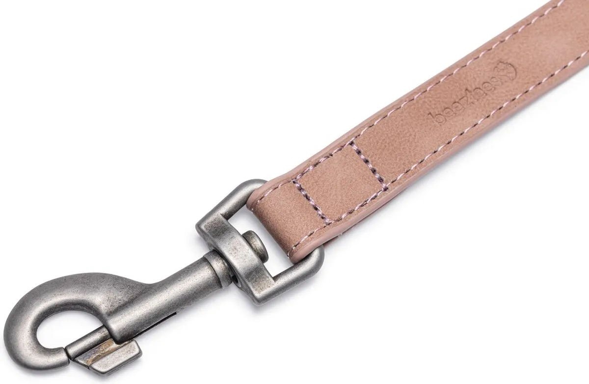 Beeztees Balacron Ax Hondenriem Kunstleer 100cm x 20mm - Roze