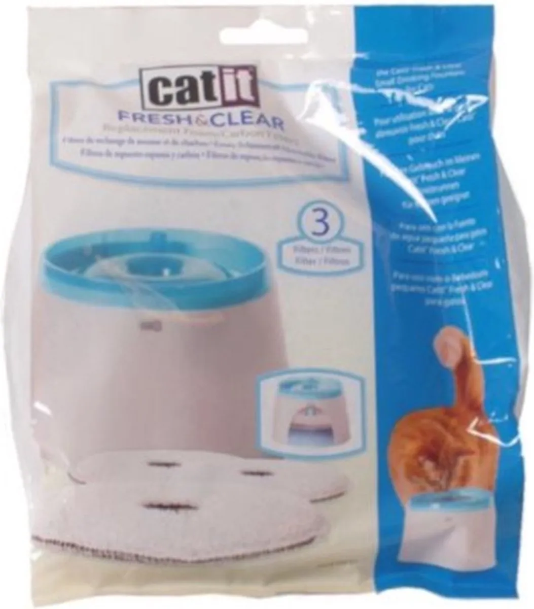 Catit Hagen Filter Wit - 15x15x1cm