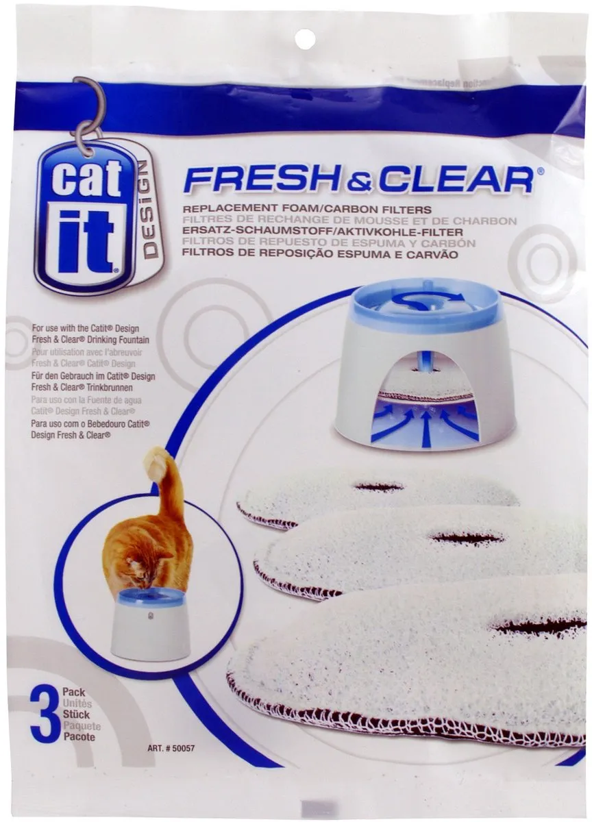 Catit Hagen Filter Wit - 15x15x1cm