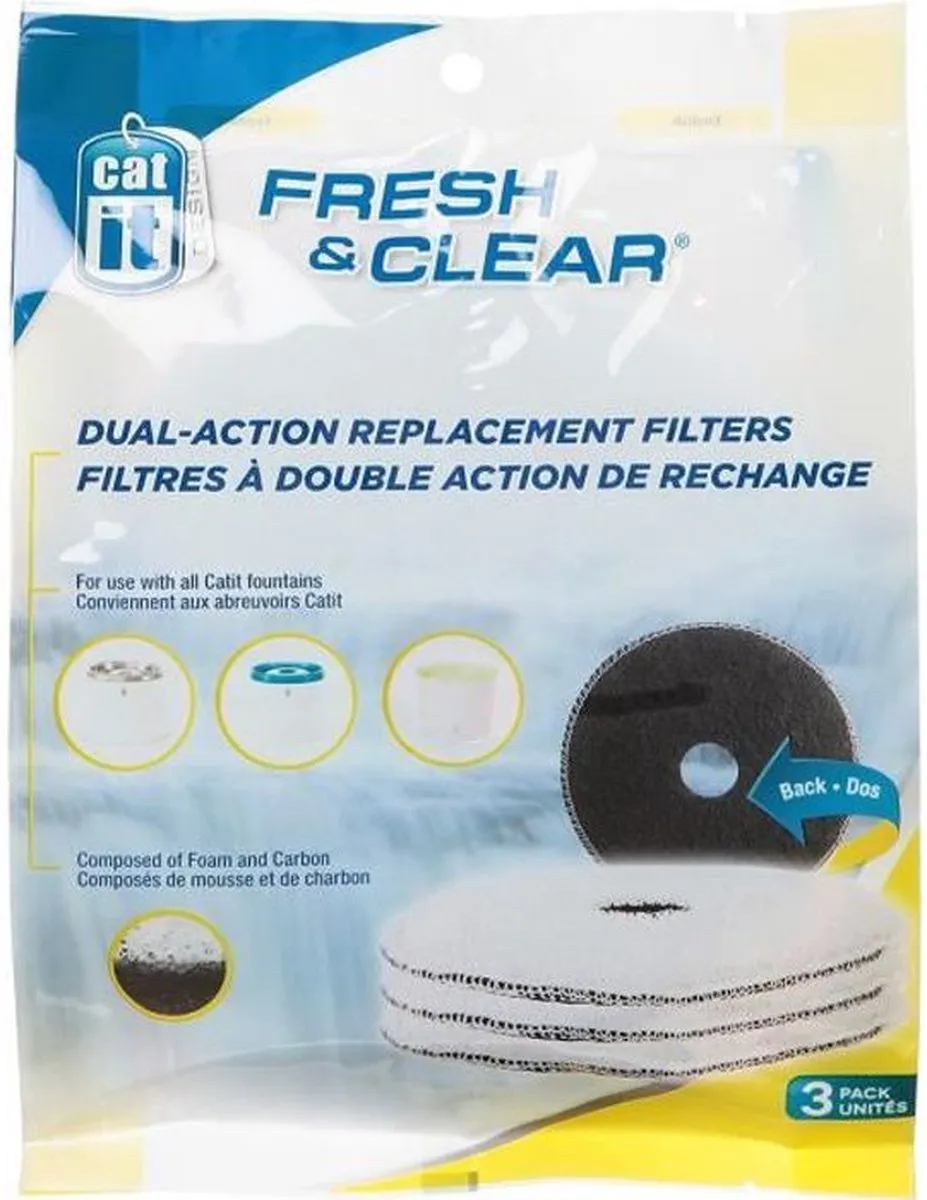 Catit Hagen Filter Wit - 15x15x1cm - afbeelding 6 van 6