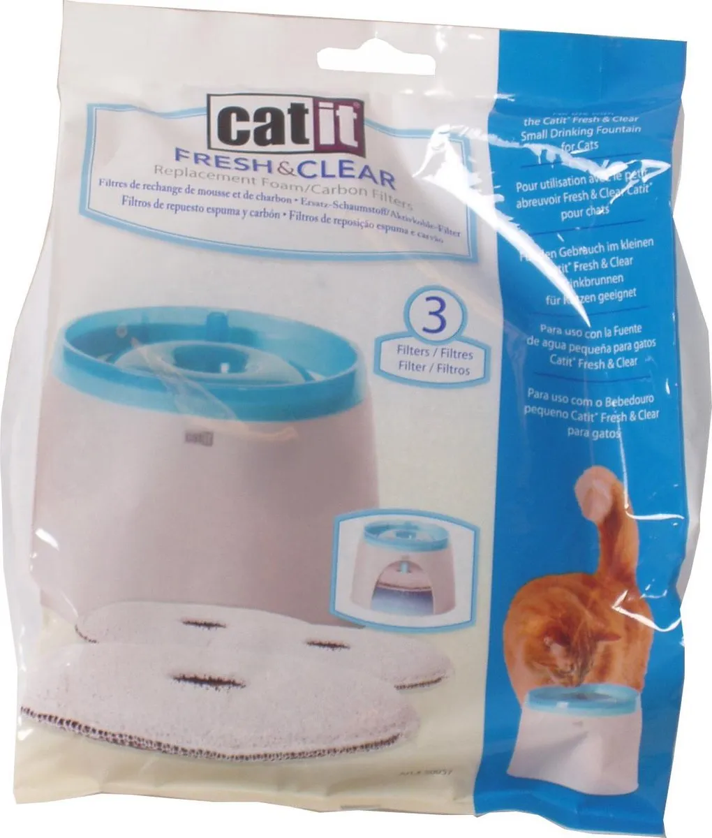 Catit Hagen Filter Wit - 15x15x1cm