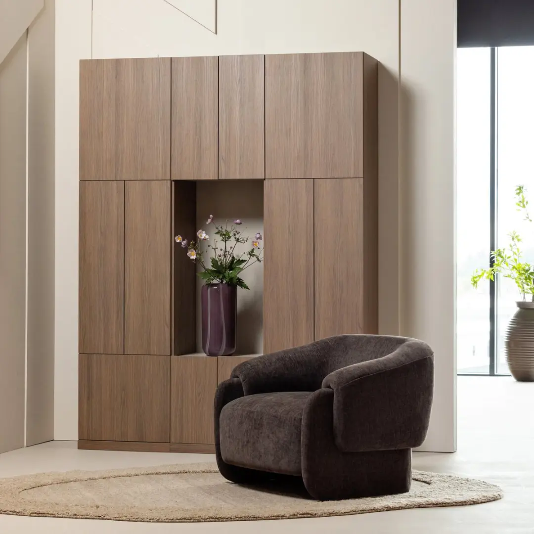 WOOOD Build Wandkast Combinatie 162cm - Eiken Decor - afbeelding 3 van 3