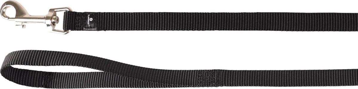 Flamingo Ziggi Looplijn 1,3m 15mm - Zwart