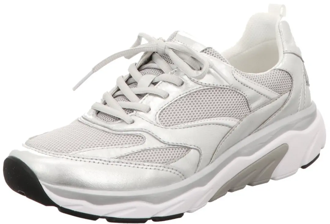 Gabor Dames Comfort veterschoenen zilver maat 38,5