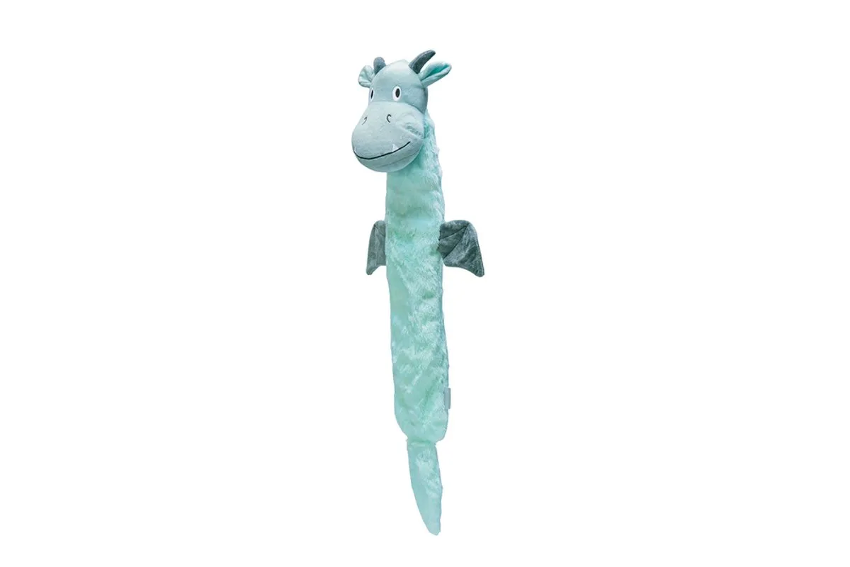 Beeztees Puppy Flatino Draak Yi Pluche Hondenspeelgoed - Groen 70x16x10cm