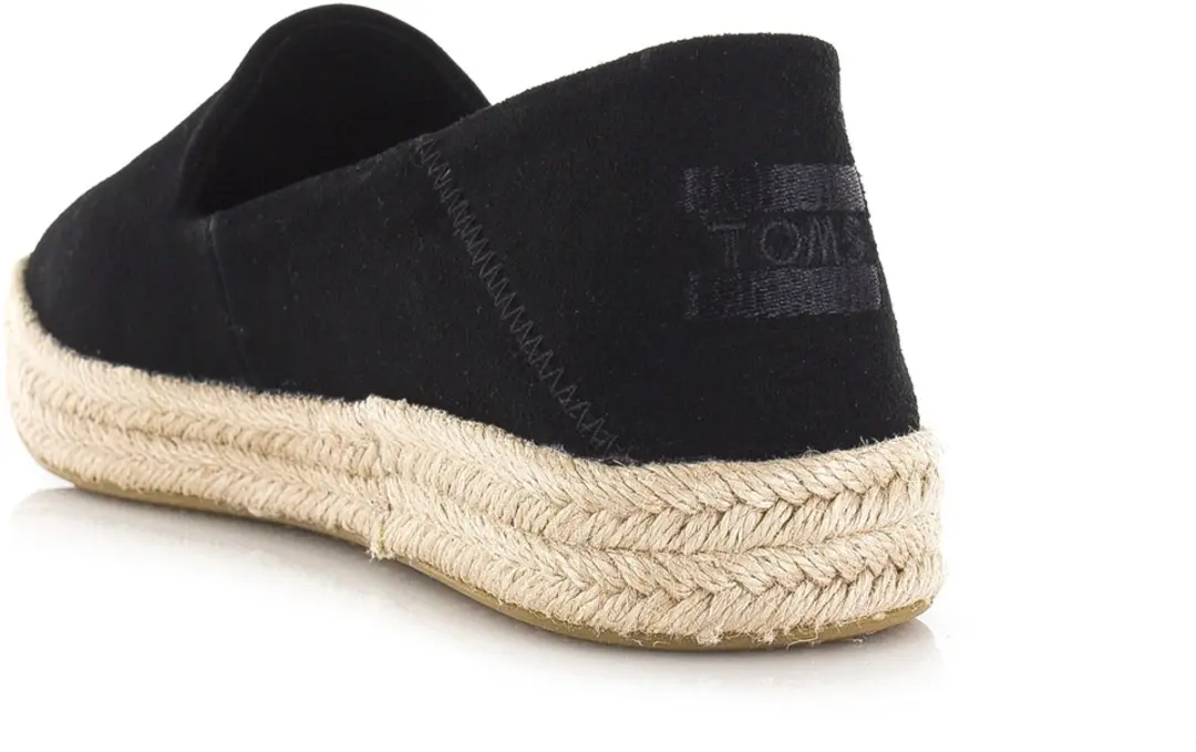 TOMS Carolina Dames Espadrilles - Zwart - afbeelding 4 van 6