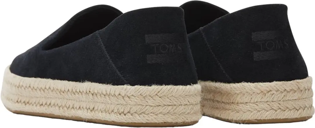 TOMS Carolina Dames Espadrilles - Zwart - afbeelding 3 van 6