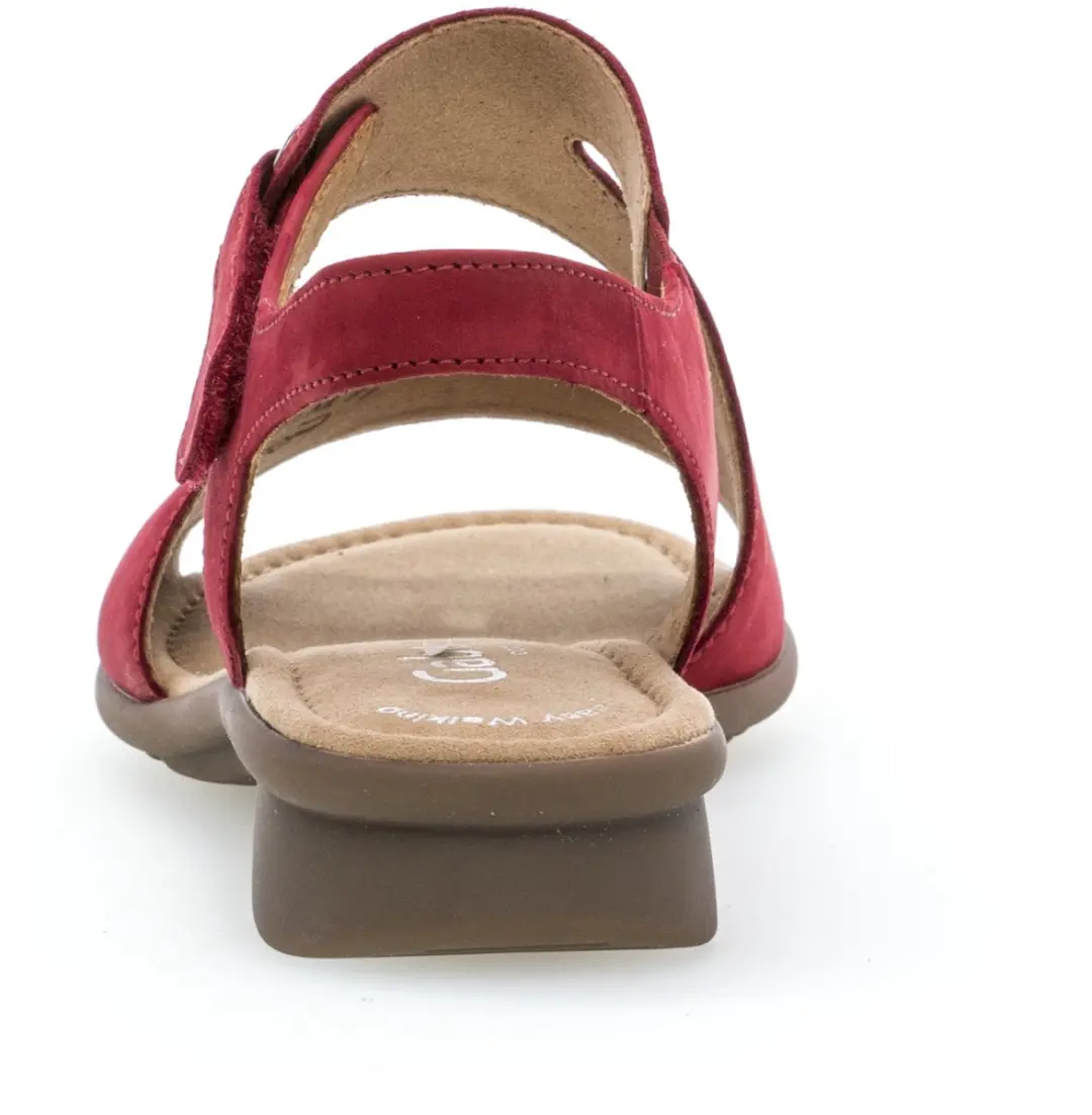 Gabor Damen Sandalette Florenz in rot