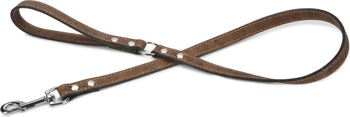 Beeztees Leren Looplijn Cork - 100cm x 18mm