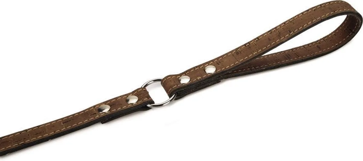 Beeztees Leren Looplijn Cork - 100cm x 18mm