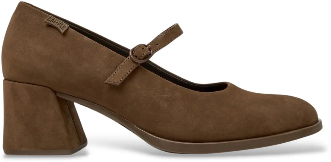 Camper Bruine leren Kora-schoenen