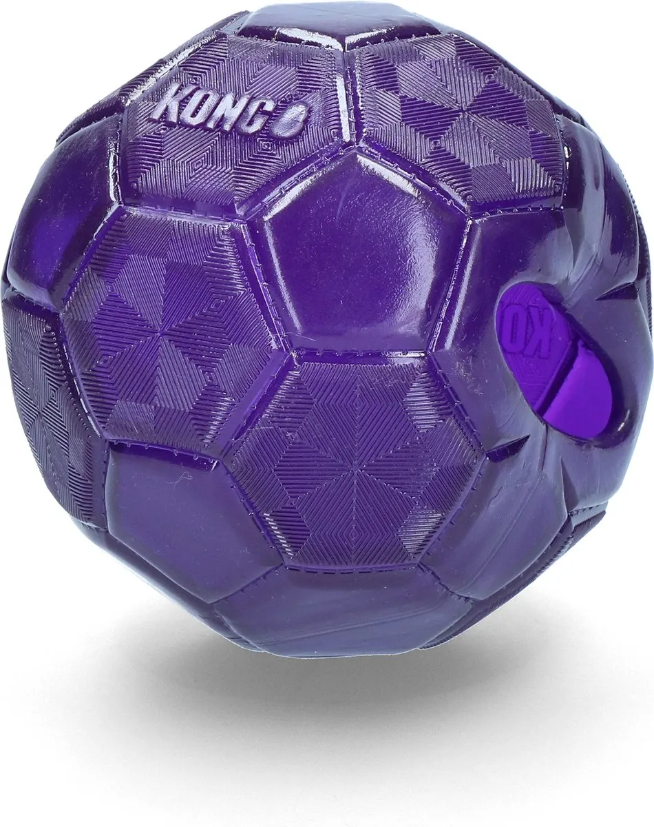 KONG FlexBall Sterke Speelbal - Paars 15.5 cm