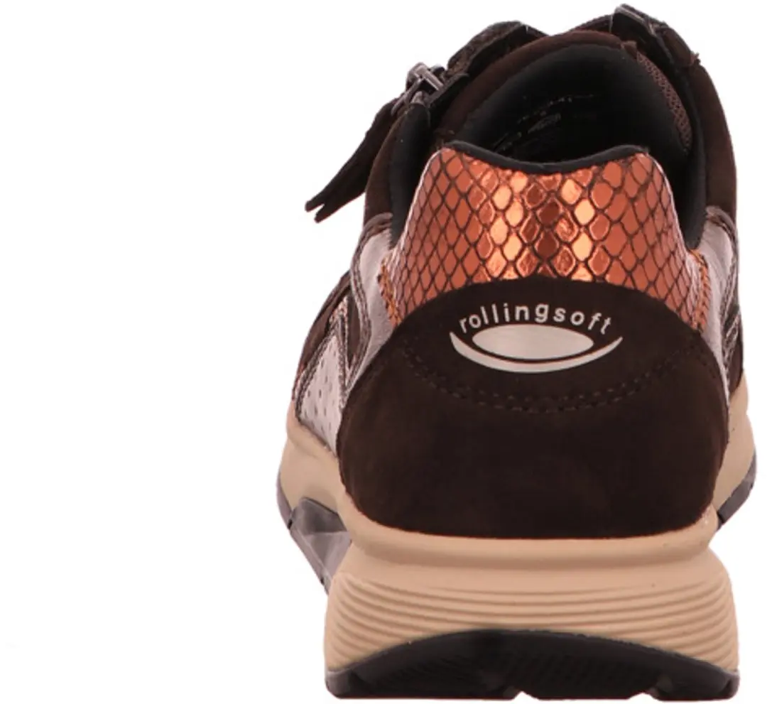 Gabor Dames Comfort veterschoenen bruin maat 40