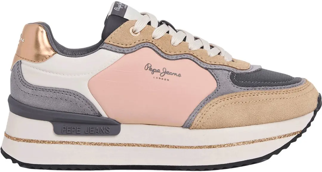Pepe Jeans Rusper Glitter Schoenen Roze EU 40 Vrouw