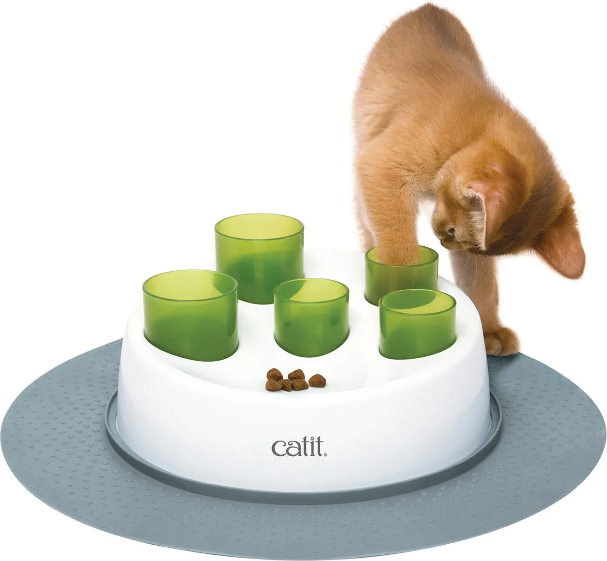 Catit Senses 2.0 Digger - Interactief - Wit - Voerbak -  Ø 24 cm