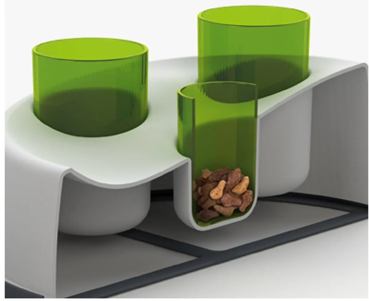 Catit Senses 2.0 Digger - Interactief - Wit - Voerbak -  Ø 24 cm