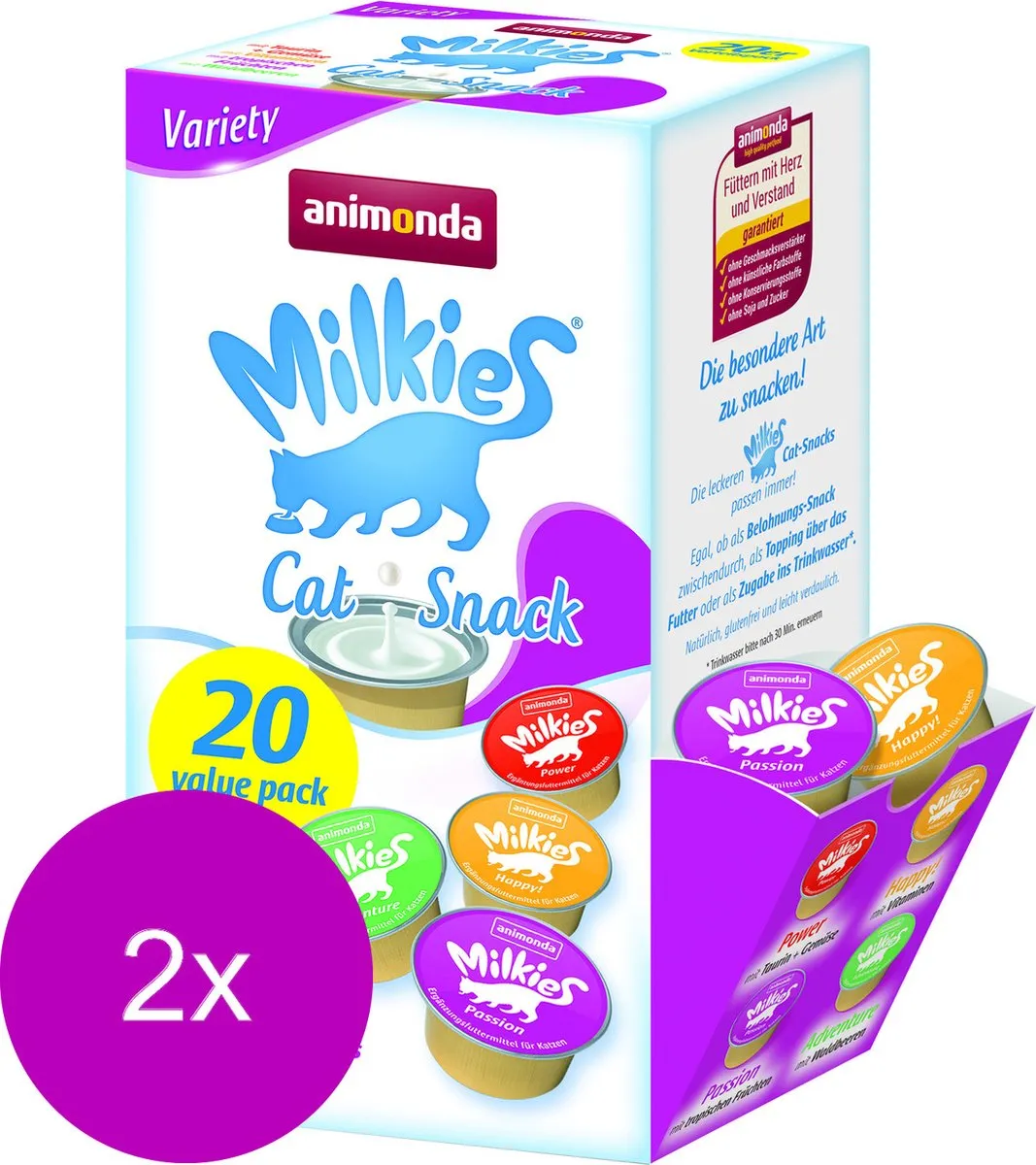 Animonda Milkies Variety Value Pack Kattensnacks